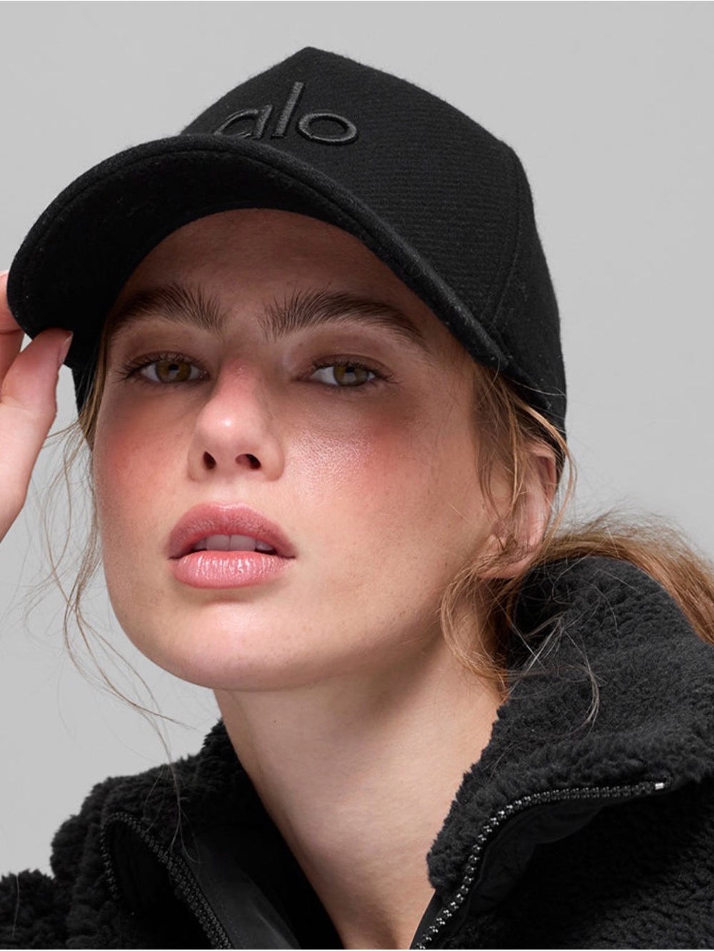 Alo Yoga Wool Blend District Trucker Hat